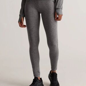 Quincy Quince Gray Ultra Soft Performance Leggings NWT